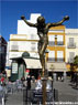 Cristo de San Juan de la Cruz Plaza del Salvador de Sevilla