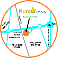 Punto Limpio Los Olivos de Sevilla.